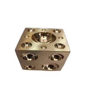 Dapping Bronze Block