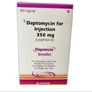 Daptomycin Injection 350 Mg, Cyclic lipopeptide