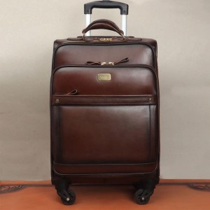 Dark Brown Luggage Bag