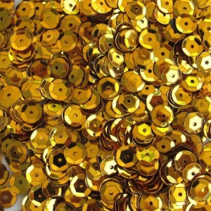 Dark Golden Sequins