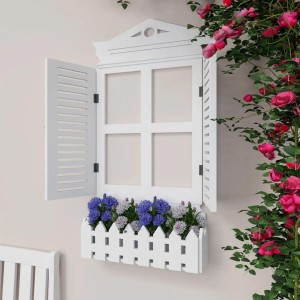 Decorative Wooden Window Shutters, Easy installation
