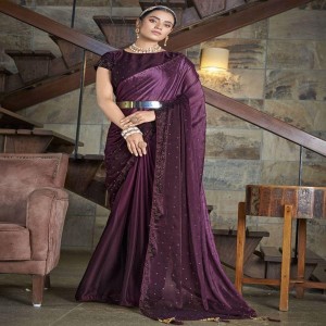 Diamond Party Wear Saree