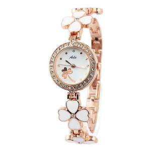 Diamond Stylish Wrist Watches, Buckle clasp type