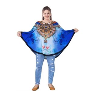 Digital Print Poncho