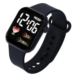 Digital Stylish Wrist Watches, Dial round case type