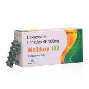 Doxycycline 100mg Capsules, Broad tetracycline