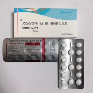 Doxycycline Hyclate Tablets, Long-acting tetracycline