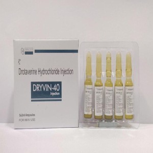 Drotaverine Hydrochloride Injection, Smooth muscle