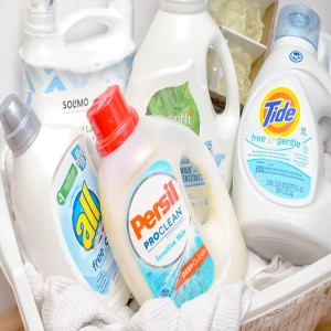 Dye-Free Laundry Detergent, Biodegradable ingredients