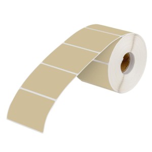 Eco-Friendly Barcode Roll, Recycled kraft paper