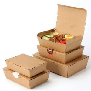 Eco-Friendly Cardboard Food Packaging Box, Sustainable