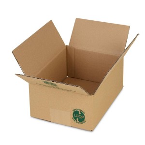 Eco-Friendly Corrugated Carton, Chlorine-free kraft