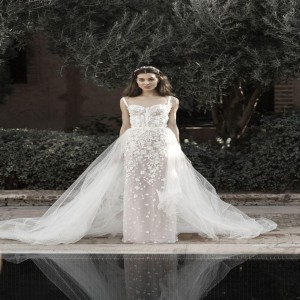 Embroidered Corset Dress