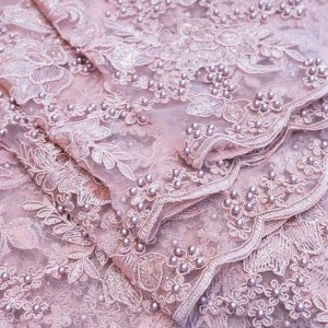 Embroidered Net Fabrics