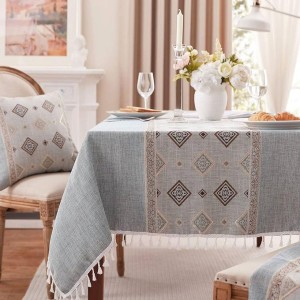 Embroidered Soft Table Cover