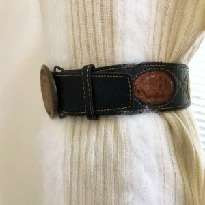 Emu Leather Belt