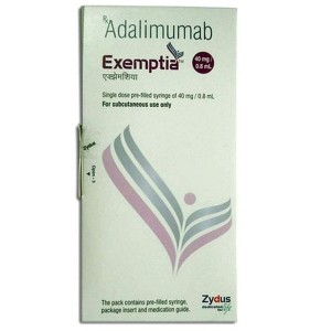 Exemptia 40 Mg Adalimumab Injection, Anti TNF monoclonal