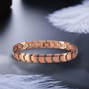 Fancy Copper Magnetic Bracelet