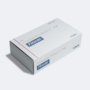 Fincar Finasteride 5mg Tablets, BPH control medicine
