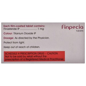 Finpecia Tablet, DHT inhibitor used orally type