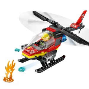 Fire Rescue Helicopter, ‎multicolor, ‎‎plastic