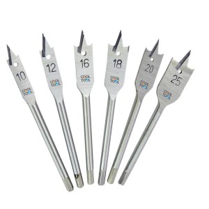 Flat Drill Bit Set