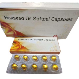 Flaxseed Softgel Capsules