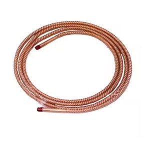 Flexible Copper Tubing, Easy to work under hot