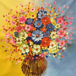 Flowers Handmade Painting