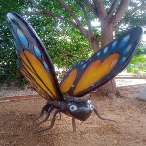 FRP Butterfly Sculpture