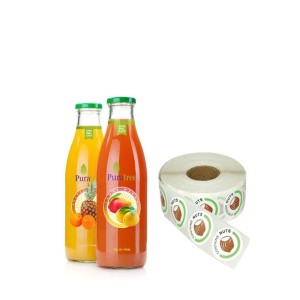 Fruit Juice Bottles Labels