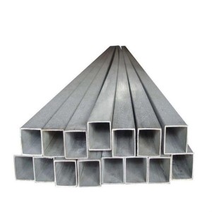 Galvanized Iron Square Pipes, 6 meter length, finish