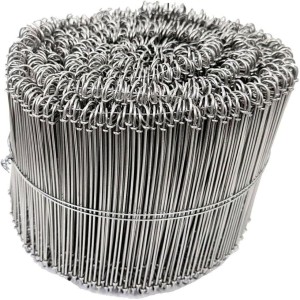 Galvanized Loop Tie Wire, 1.0 mm to 1.5 mm Diameter