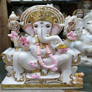 Ganesh Marble Statue