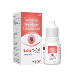 Gatiyard Eye Drops, Fluoroquinolone antibacterial agent