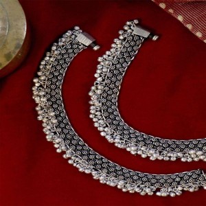 Ghunghroo Silver Anklet
