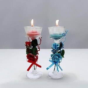 Glass Designer Candle 