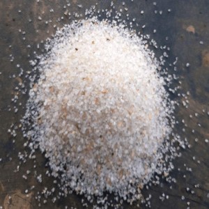 Glassmaking silica sand, White to off-white