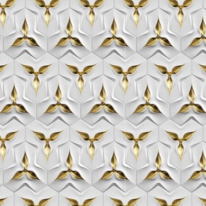 glossy 3d wall tile, High-shine ceramic layer