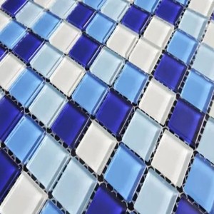 Glossy Crystal Mosaic Tiles