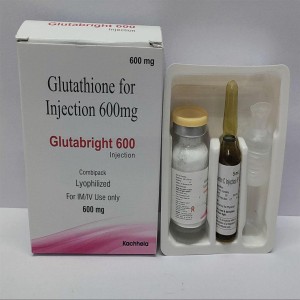 Glutathione 600mg Injection, Standard antioxidant