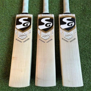 Gold Leather Cricket Bat