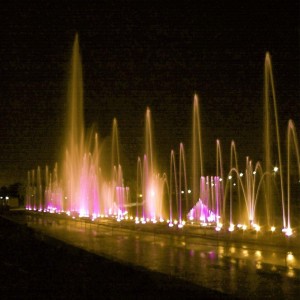 Golden Musical Fountain