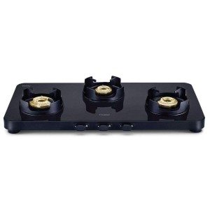 Granite Three Gas Stove, Efficient tri pin brass