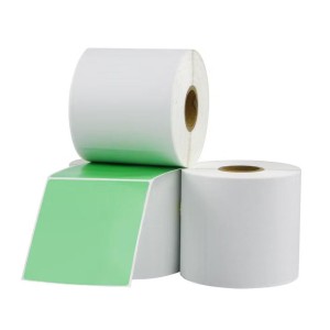 Green Cash Register Paper, Image darkness, clean edge