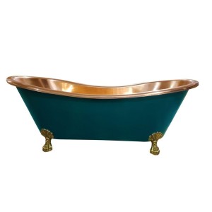 Green Copper Bathtub