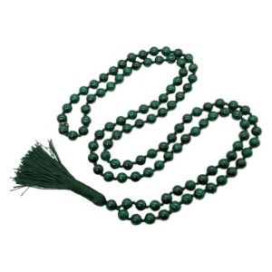 Green Gemstone Mala