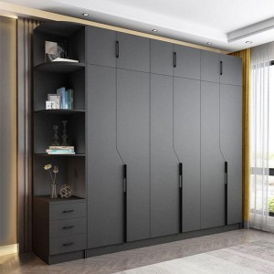 Grey Bedroom Wardrobe, Functional partitions