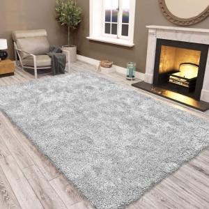 Grey Carpet Rug Living Room, shaggy big comfy