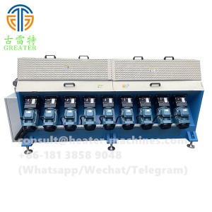 ROLL COMPRESSING MACHINE FOR HEATING ELEMENTS